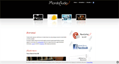 Desktop Screenshot of mondoaudio.it